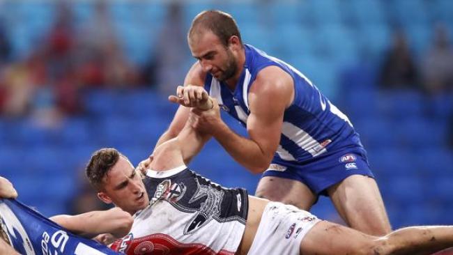 Ben Cunnington has been fined for striking for the fourth time season.