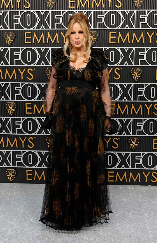 Jennifer Coolidge in a black gown. Picture: Getty