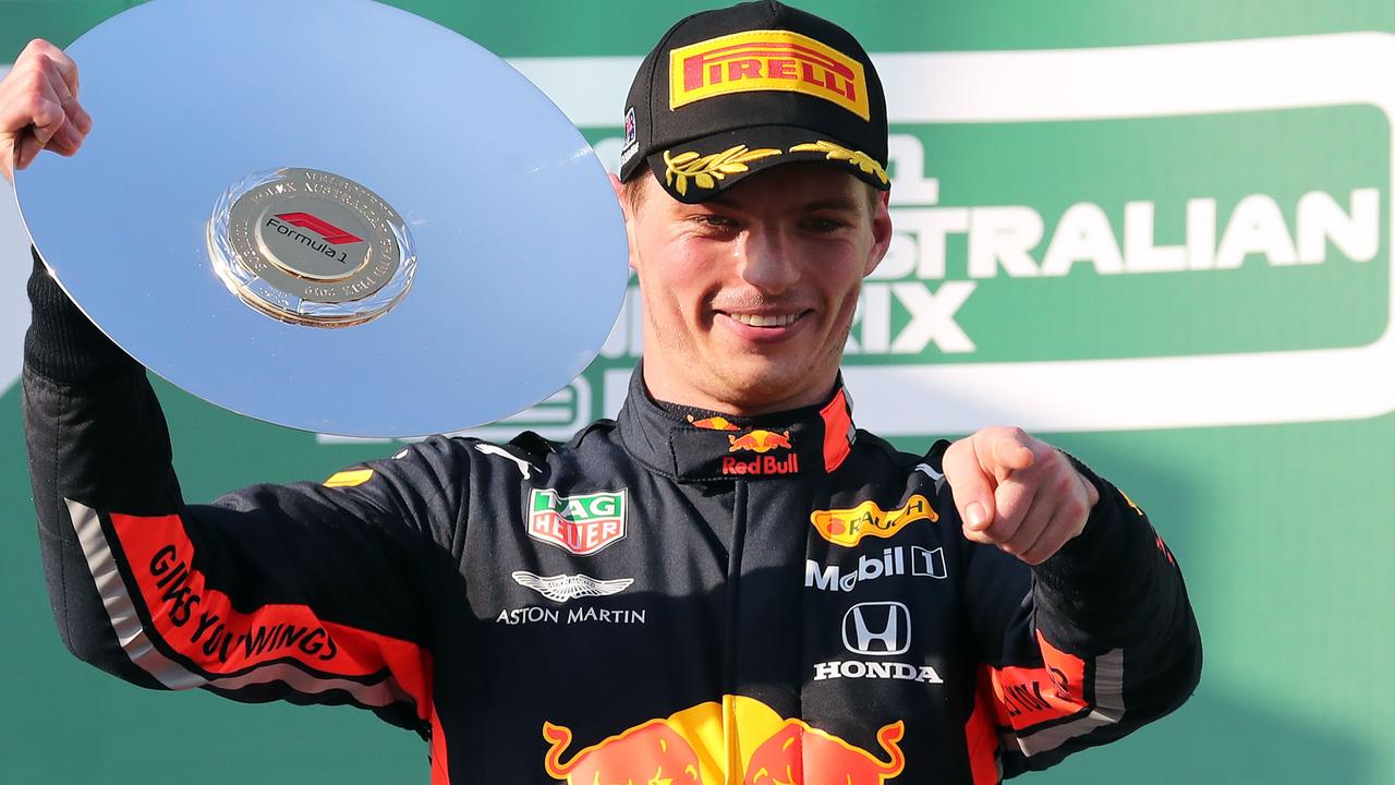 F1 Australian Grand Prix 2019 Max Verstappen, race results, Red Bull