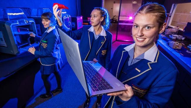 Loreto in Toorak is rated among the state’s top 50 high schools. Picture: Jake Nowakowski