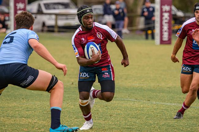 Super Rugby Under-19s action between the Reds and Waratahs. Picture credit: James Auclair.