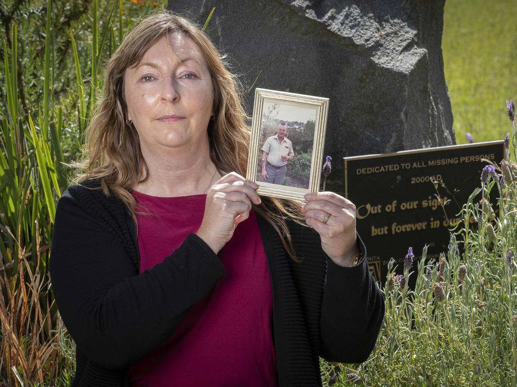 Christine Behrens’ father Ian Nichols went missing in 1989. Picture: Chris Kidd