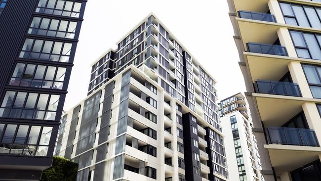 View of modern apartment buildings, Sydney Australia. Picture: Getty Images