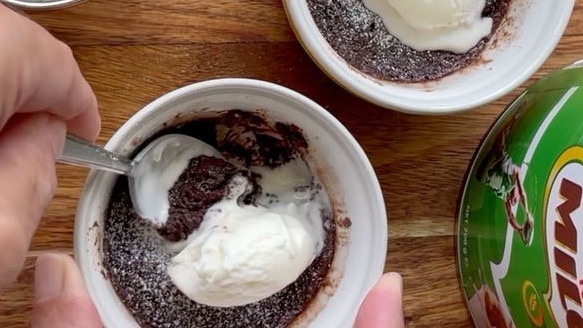 Make this viral Milo cake in the microwave.