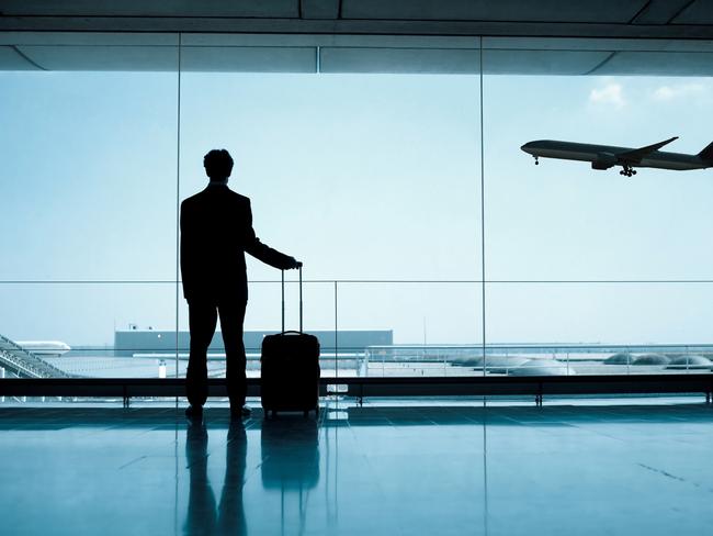 businessman at the airport