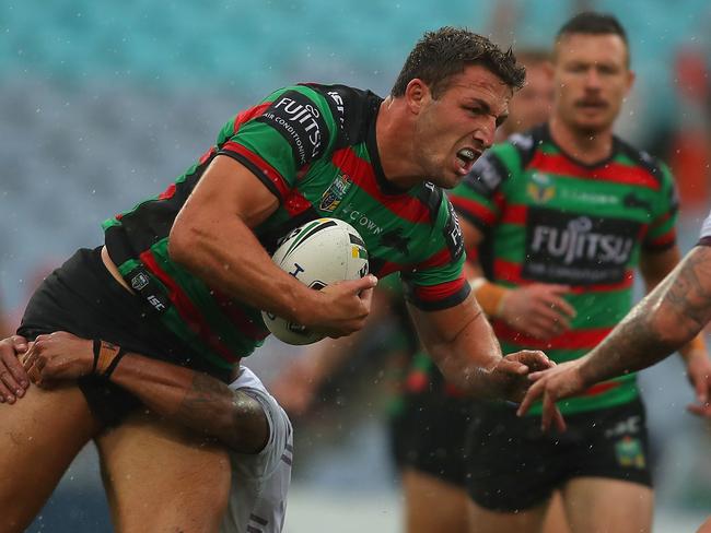 Sam Burgess was impressive for the Rabbitohs.