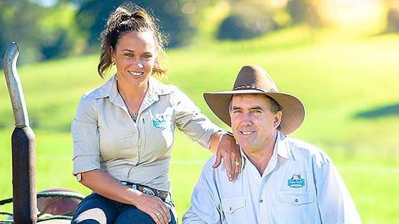 Sally and Ross Hopper from Maleny Dairies. Picture: Maleny Dairies