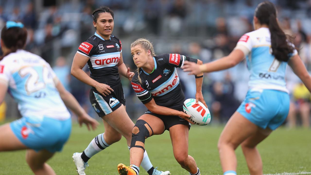 NRL 2023: Titans strike late to remain unbeaten in the NRLW | news.com ...