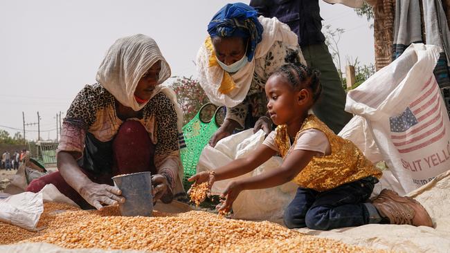 Africa’s share of total US foreign aid declined over the past decade. Picture: Getty Images