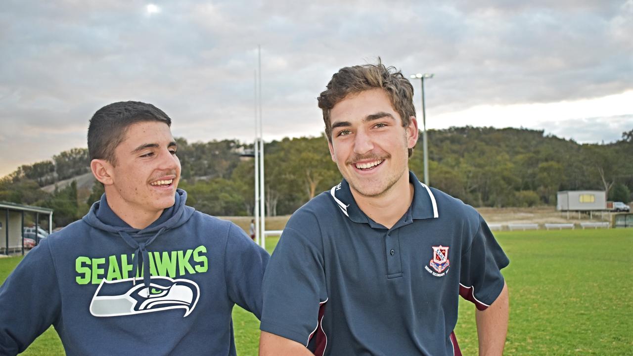 Brock Patti (right). Photo: Matthew Purcell