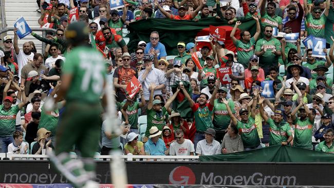 Bangladesh fans had plenty to celebrate in the south London sunshine.