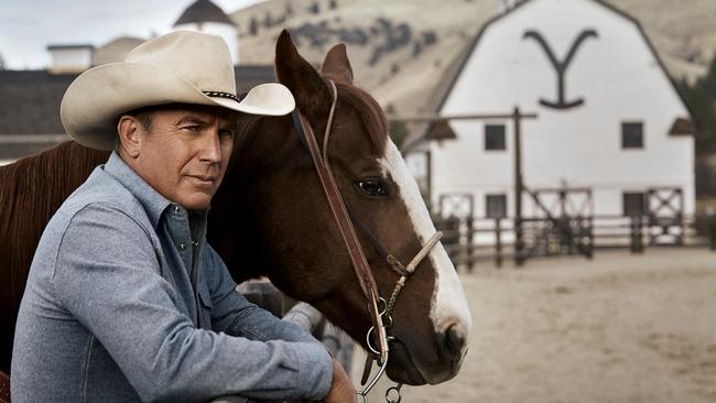 Kevin Costner stars in the TV series Yellowstone. Picture: Supplied