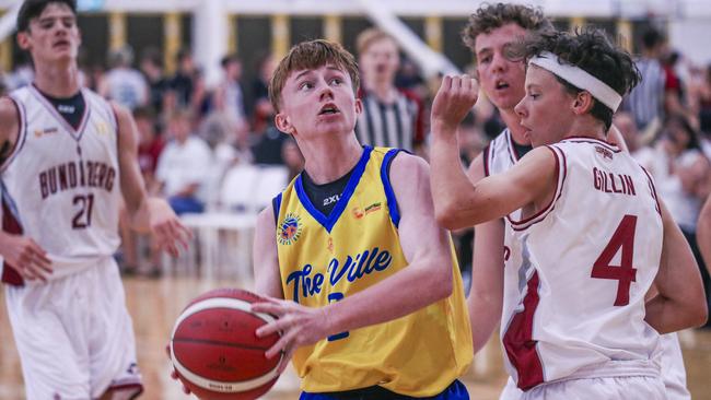 Townsville V Bundaberg at the  Basketball Queensland Club State Championships 2025.Picture: Glenn Campbell