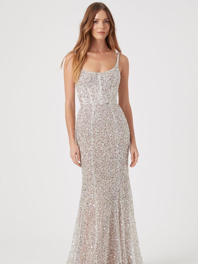 Similar dresses on the brand's website retail for $7000. Picture: One Day Bridal