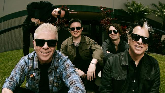 The Offspring just finished up their sellout tour of Australia. Picture: Daveed Benito / Supplied.