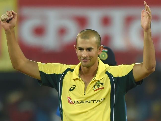 Ashton Agar is returning home with a broken finger.