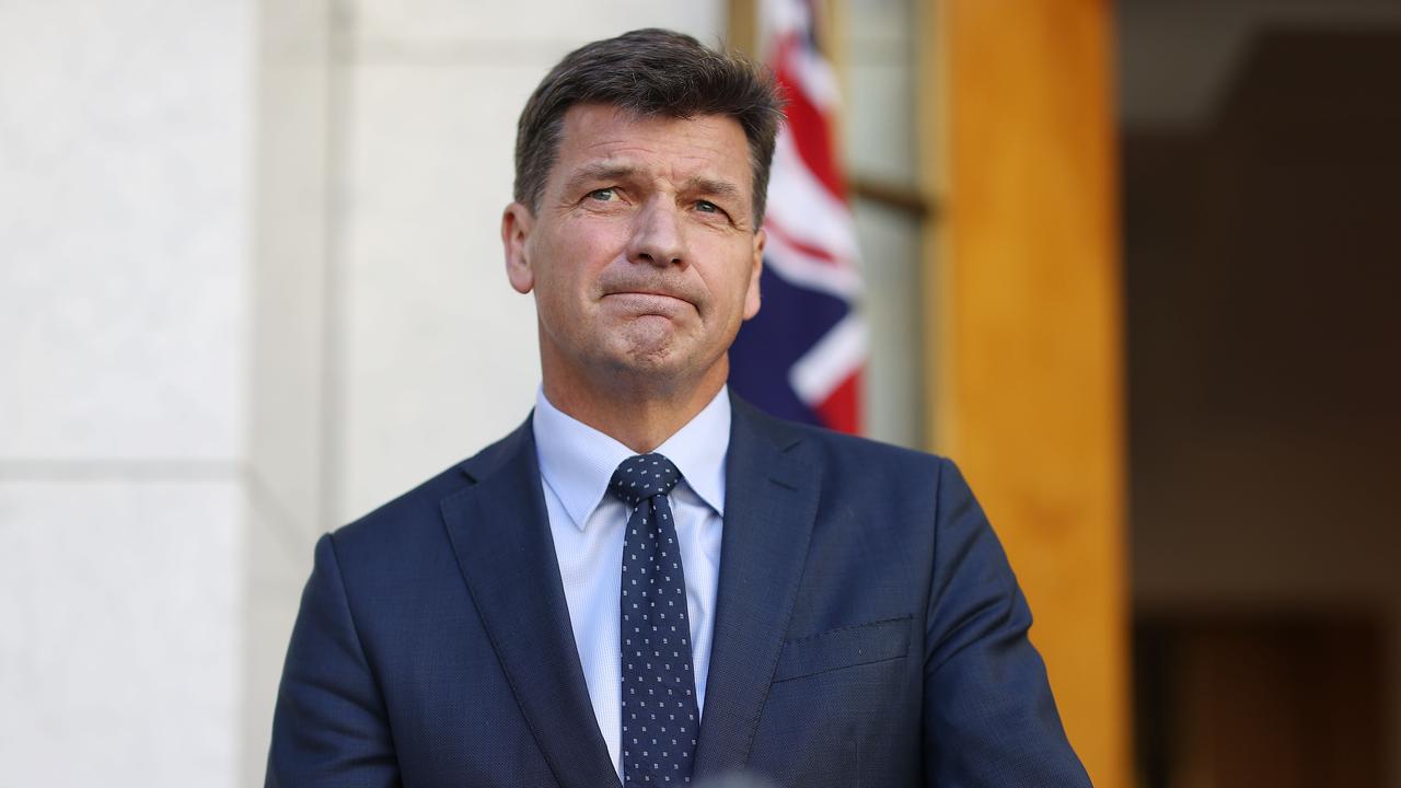 Angus Taylor will add the industry portfolio to his responsibilities. Picture: NCA NewsWire / Gary Ramage