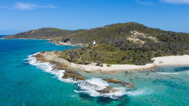 Tourists and holiday makers could soon be able to reach Moreton Island via a barge service from Redcliffe. Photo: Keiran Lusk