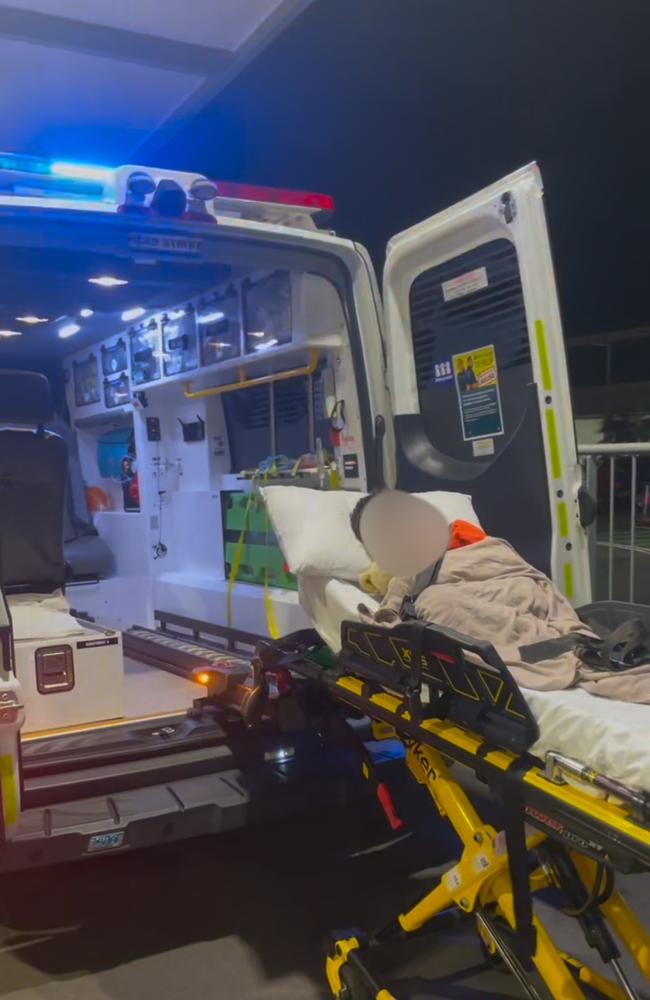 Five-year-old boy taken to hospital after being hit by an e-bike in Tugun. Photo: Supplied