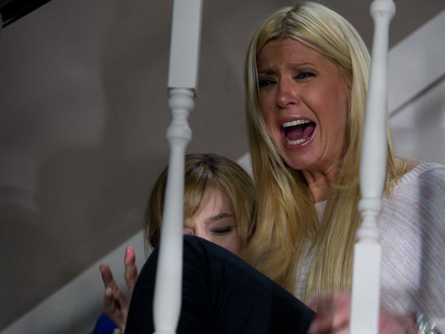 Tara Reid shows off her screaming credentials in a scene from the first movie.