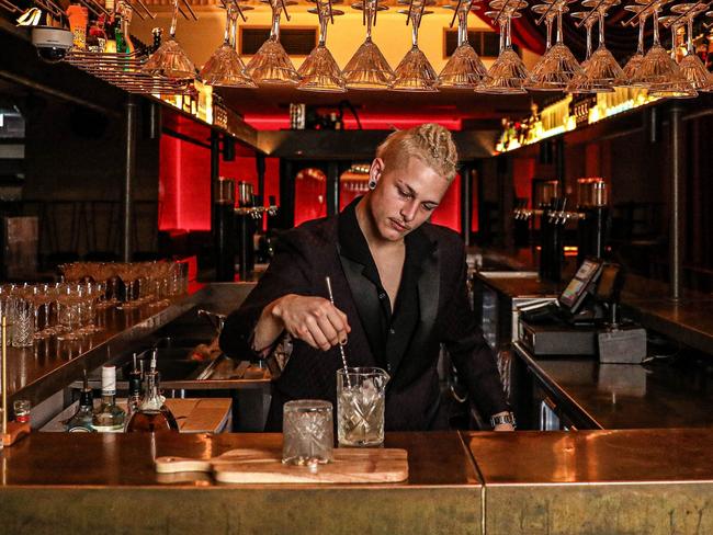 Josh Clapp's new bar called Arcade  located in Sydney. Picture: Supplied