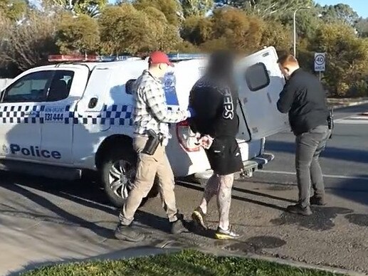 Police have carried out raids on Rebel bikies in Mildura. Picture: Supplied