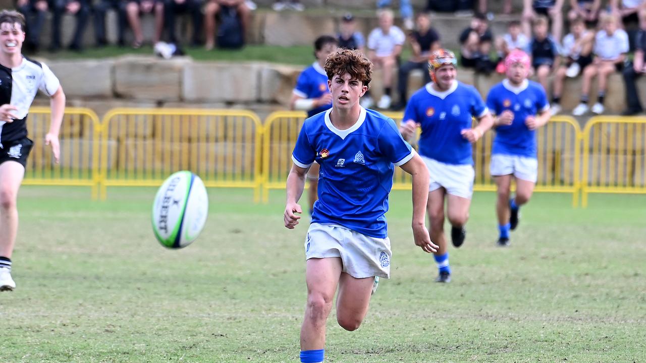 AIC First XV rugby union between Iona College and St Edmund's College. Saturday May 4, 2024. Picture, John Gass