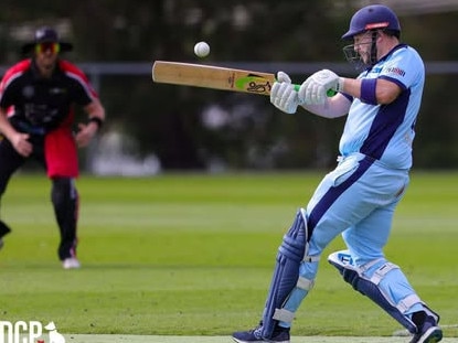 Blackmans Bay Cricket Club batsman Chris Hevey. Picture: Supplied