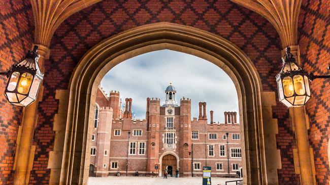 Hampton Court Palace.