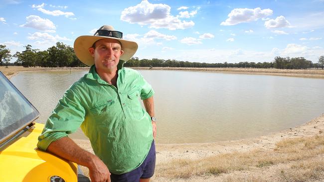 Ben Harrison, farm manager at Balmullin at Molka. Pictures: Yuri Kouzmin