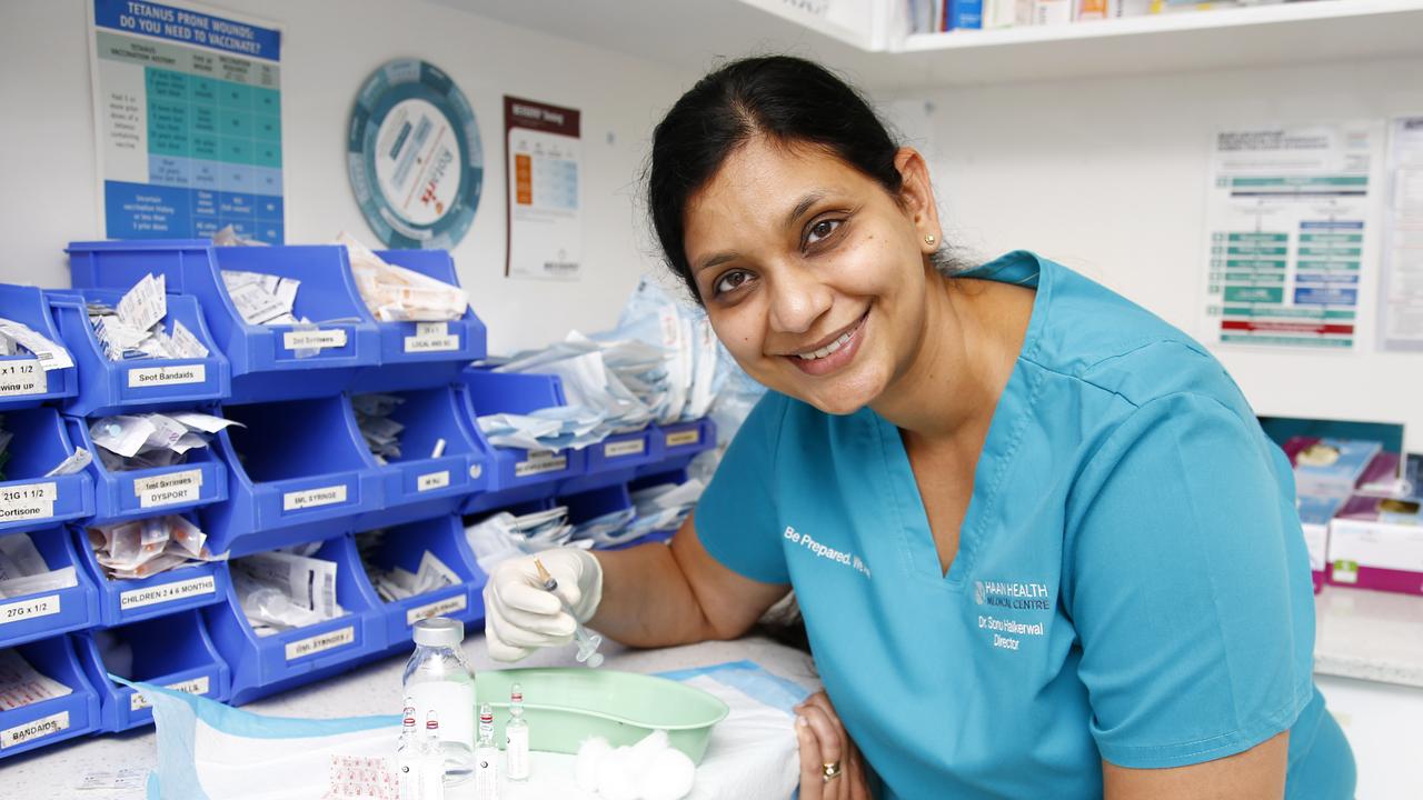 Dr Sonu Haikerwal at her Broadbeach practise. Picture: Tertius Pickard