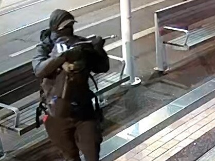 One individual was armed with a paint gun. Picture: Supplied