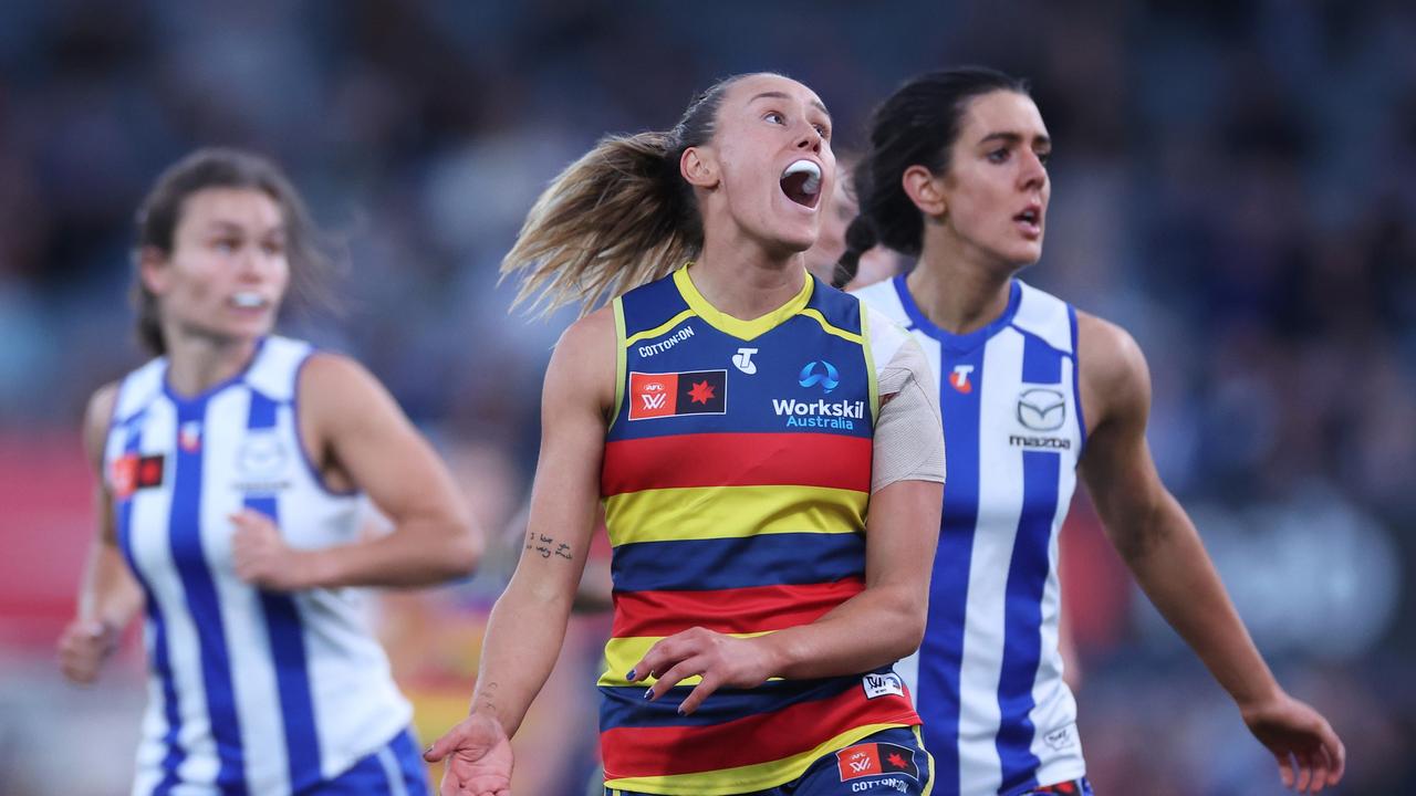 ‘Takes it toll’: AFLW’s best player’s radical season shift idea