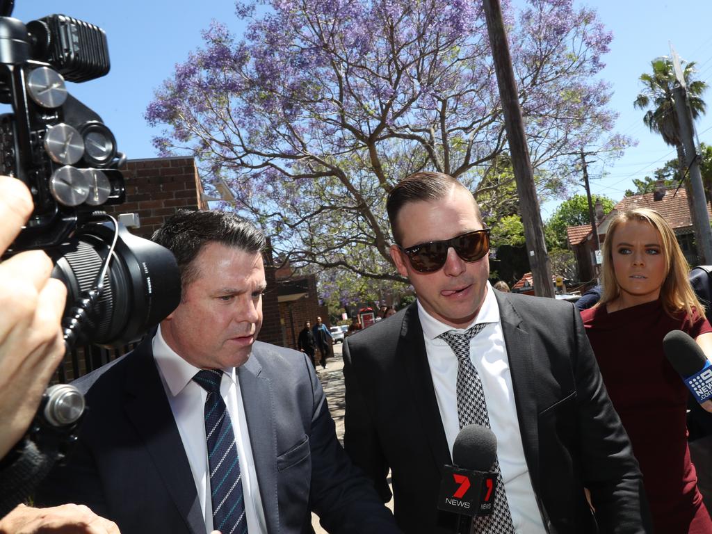 Stuart Webb leaves Waverley court last year. Picture: John Grainger