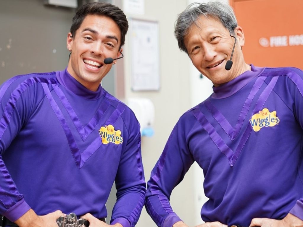 John stepped into the role of Purple Wiggle back in 2021, taking over from Jeff Fatt. Picture: Instagram @johnpearce