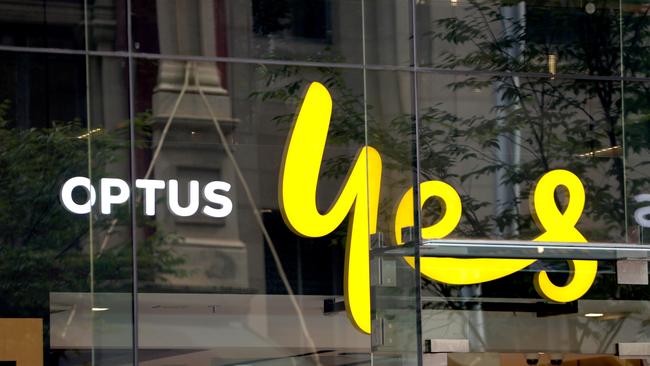 Optus is being taken to court over the 2022 data breach. Picture: NCA NewsWire / Damian Shaw