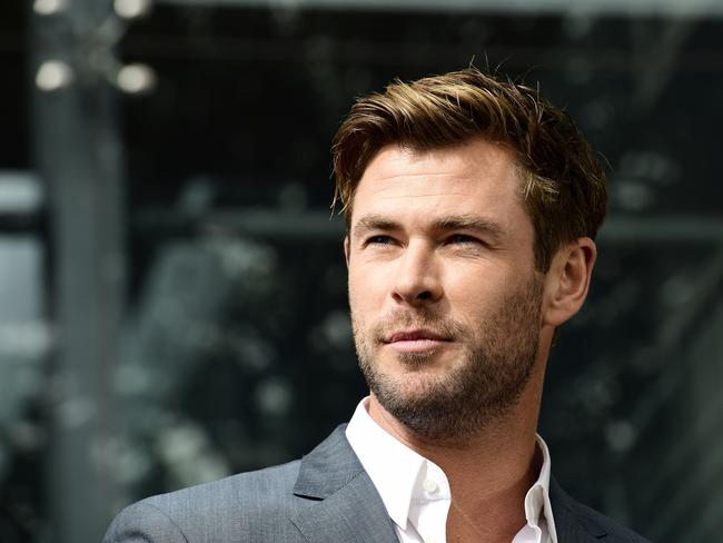 Chris Hemsworth. (AAP Image/Bianca De Marchi)