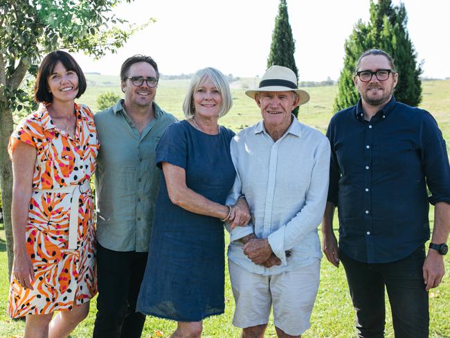 Cupitt's Estate family Libby Cuppit, left, with Tom Cupitt, Rosie Cupitt, Griff Cupitt, and Walley Cuppit. PICTURE: Elise Hassey.