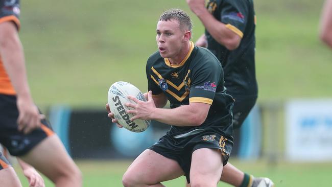 Zeke Gibson in action for Wyong. Picture: Sue Graham