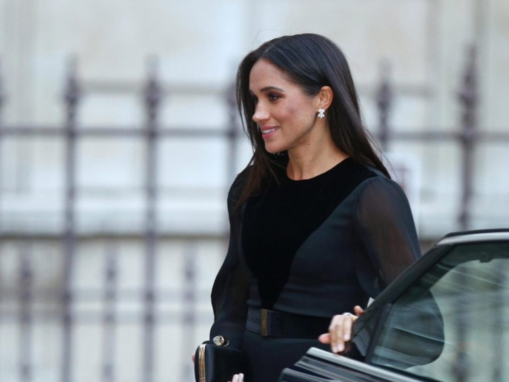 Following security threats, police have warned Meghan not to close her car doors. Picture: PA