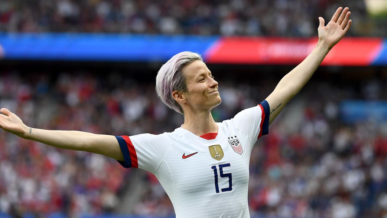 Megan Rapinoe has hailed the announcement as a historic day for US soccer.