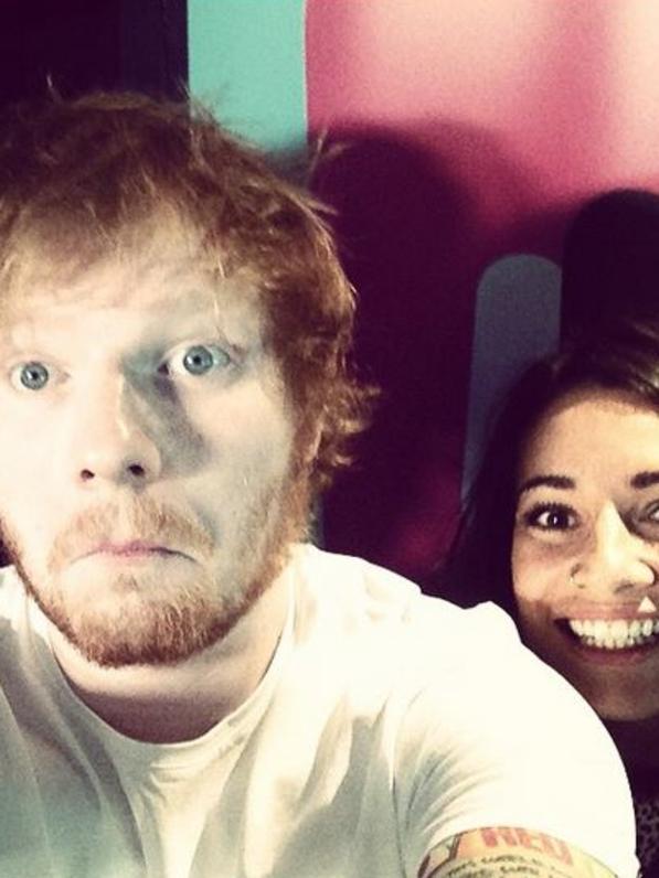 Compton leads an exciting life meeting celebs like Ed Sheeran but admitted she was a boozer. Picture: Instagram