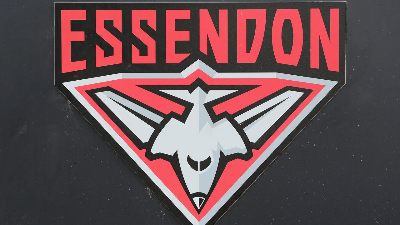 MELBOURNE, AUSTRALIA - JANUARY 12: The Essendon Bombers logo is seen outside the locked out Essendon Football Club at Tullarmarine on January 12, 2016 in Melbourne, Australia. The Court of Arbitration for Sport today handed down its decision on the Essendon supplements case dating back to 2012. CAS found the 34 past and present Essendon players guilty of doping and have been suspended for the entire 2016 season. 12 current Essendon players, including captain Jobe Watson, and five former players now at rival clubs have been found guilty of using banned substance Thymosin beta-4 during the 2012 season. (Photo by Michael Dodge/Getty Images)