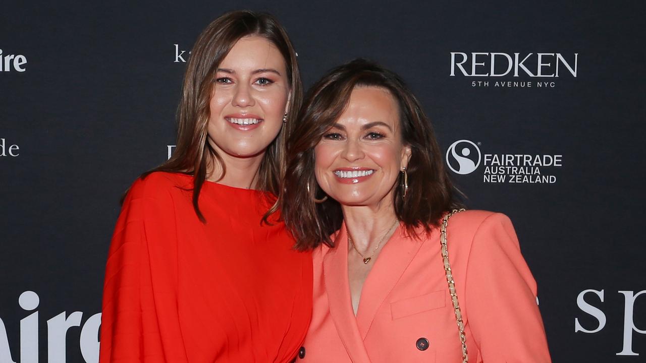 Brittany Higgins and Lisa Wilkinson. Photo: Lisa Maree Williams/Getty Images.