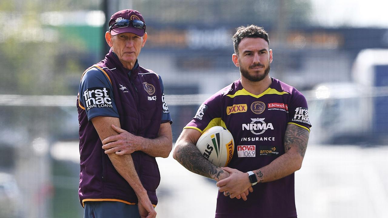 Wayne Bennett believes Broncos figures tried to undermine his relationship with Darius Boyd. 