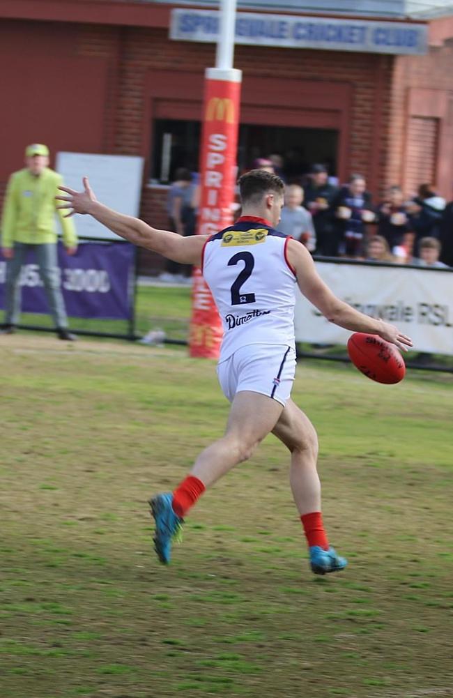 Bentleigh captain Nicholas Bufalo is only 23.