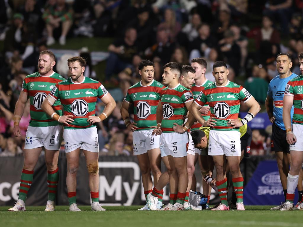 The Rabbitohs woes continued, after suffering another heavy loss. Picture: Getty Images