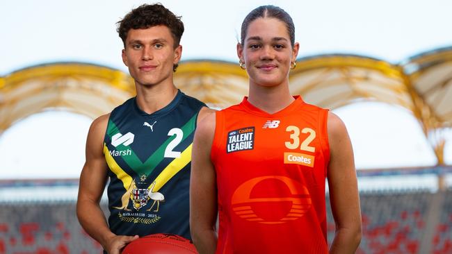 Gold Coast Suns Coates Talent League live stream preview art.
