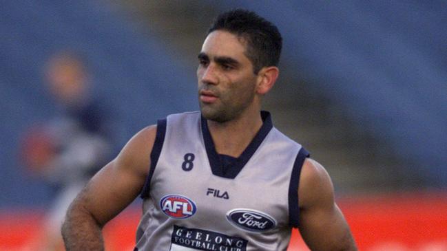 Ronnie Burns at Geelong.