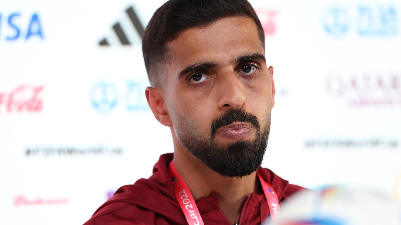 Qatar captain Hassan Alhaydos. The team has denied the allegation. (Photo by Maja Hitij – FIFA/FIFA via Getty Images)